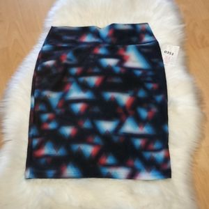 LulaRoe Geometric Cassie Pencil Skirt